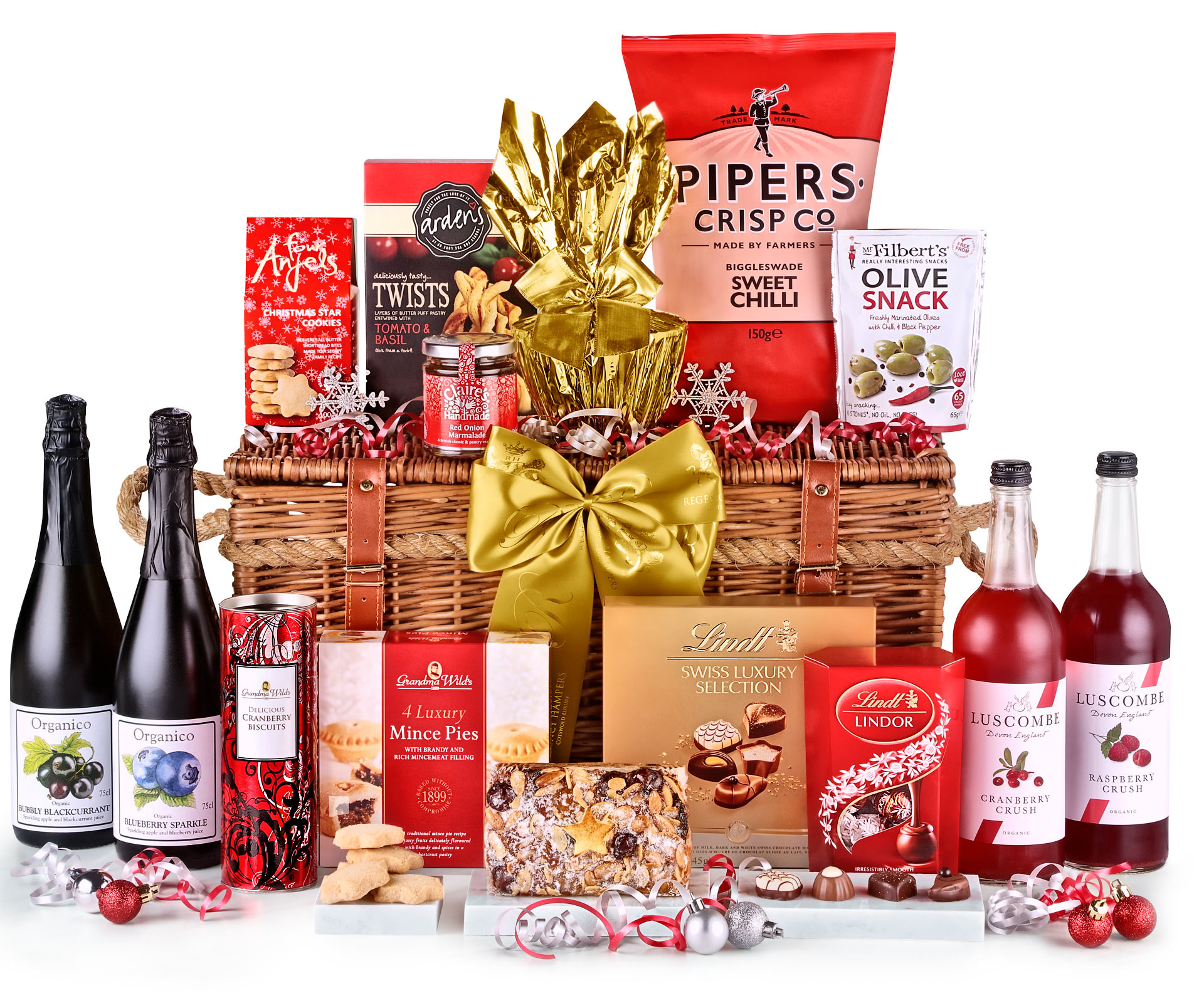 Cotswold Tradition Hamper With AlcoholFree Pressés Regency Hampers